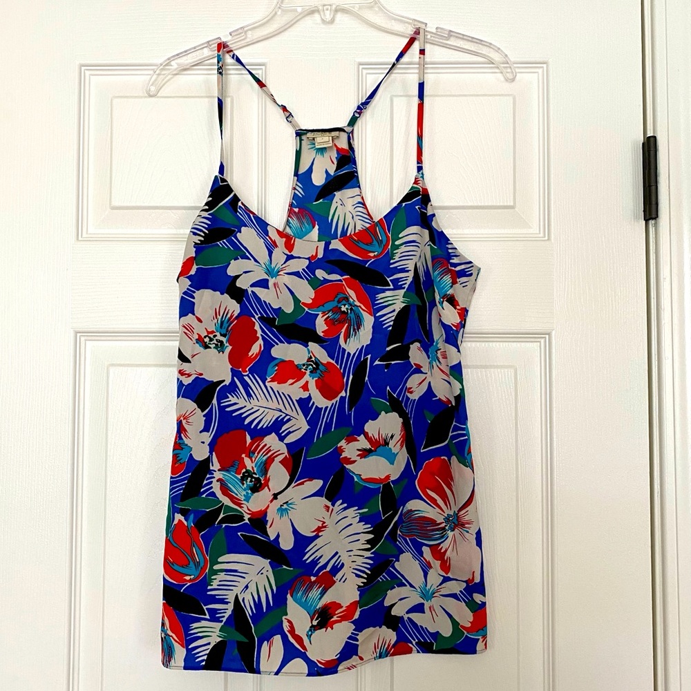 J. Crew Floral Cami Tank